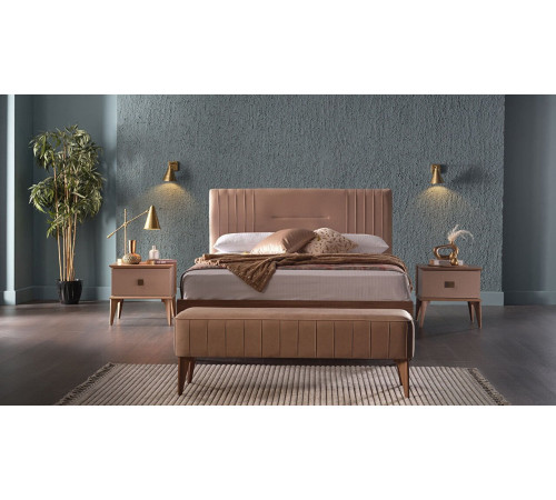 Кровать двуспальная Алвис (ALVIS) ALVIS-25