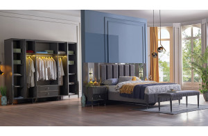 Шестистворчатый шкаф Gravita (Гравита) GRAV-34