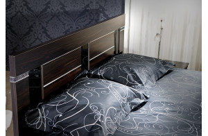 Двуспальная кровать Мира MIRA-26 венге Двуспальная кровать Мира MIRA-26 венге