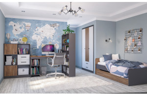 Трехстворчатый шкаф Мальма МН-135-04