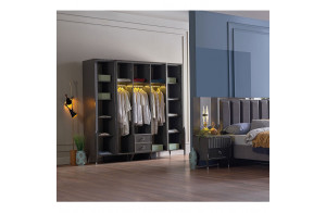 Пятистворчатый шкаф Gravita (Гравита) GRAV-33 Распродажа с экспозиции