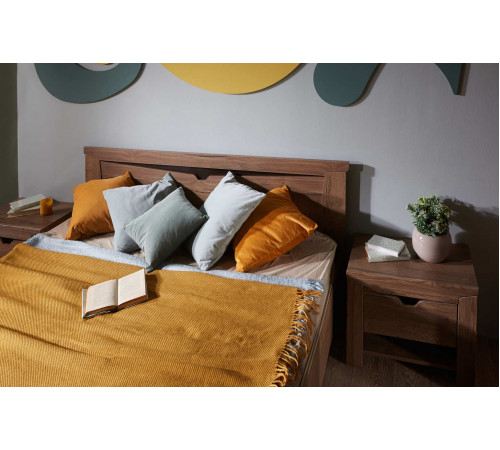 Двуспальная кровать Г-6 NEW (ДГТ) Гарда