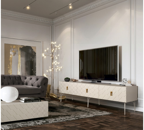 Тумба под ТВ для гостиной Богемия Фарфале (Bogemia Farfalle) БМТ-1(Fa)