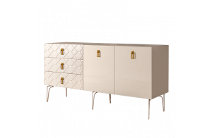 Комод для гостиной Богемия Фарфале (Bogemia Farfalle) БМКМ-4(Fa)