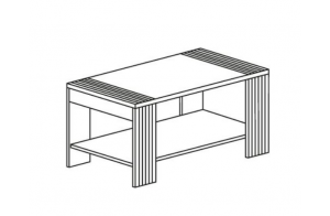 Столик журнальный Орлеан 843 ясень светлый